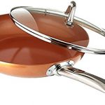 Copper Chef 10 Inch Round Frying Pan With Lid - Sk...
