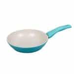 FUNKOCO Healthy Ceramic Non-Stick Fry Pan,Soft Gri...