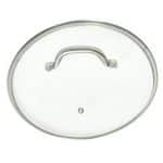 Glass Frying Pan Lid, 10 Inch Tempered Glass Cookw...