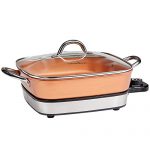 Copper Chef 12" Removable Electric Use as a Skille...