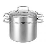 Hamilton Beach 8.5 Quart 4 Piece Multi Cooker Stoc...