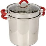 ExcelSteel 8 Qt Multifunction Stainless Steel Past...