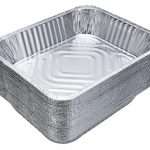 DOBI Aluminum Pans (30-Pack) - Disposable Aluminum