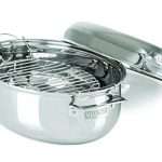 Viking 3-Ply Stainless Steel Oval Roaster with