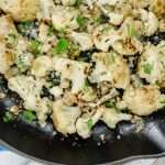 Garlic Parmesan Roasted Cauliflower - Slender