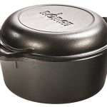 Lodge L8DD3 Cast Iron Dutch Oven, 5 qt