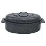 Granite Ware Covered Oval Roaster