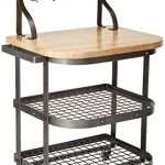 Enclume Baker's Cart with Ash Butcher Block,