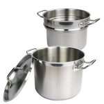 Winware Stainless 16 Quart Double Boiler with