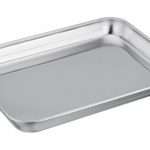 TeamFar Pure Stainless Steel Toaster Oven Pan Tray