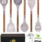 BRAND NEW! Marble Silicone Kitchen Utensil Set by