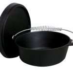 King Kooker CI16S Pre-Seasoned Cast Iron Dutch