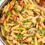 One Pot Chicken Fajita Pasta