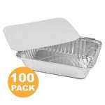 Rectangular Disposable Aluminum Foil Pan Take Out