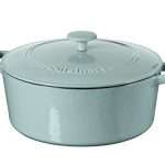 Cuisinart Casserole Cast Iron, Light Blue, 7 quart