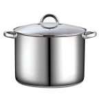Cook N Home 16 Quart Stockpot with Lid, Stainless