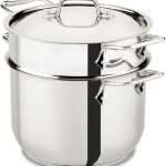 All-Clad E414S6 Stainless Steel Pasta Pot and