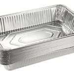 Aluminum Foil Pans - 15-Piece Full-Size Deep