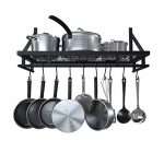 KES 24-Inch Kitchen Wall Mount Pot Pan Rack Wall