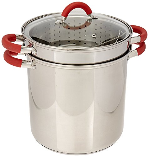 ExcelSteel 8 Qt Multifunction Stainless Steel