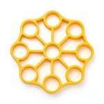 OXO 11244700 Silicone Egg Rack One Size Yellow