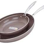 WaxonWare 8.5 & 12 Inch Ceramic Nonstick Frying