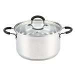 Cook N Home 02418 Stainless Steel Lid 5-Quart