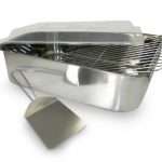 ExcelSteel 531 4 Piece Stainless Roaster with