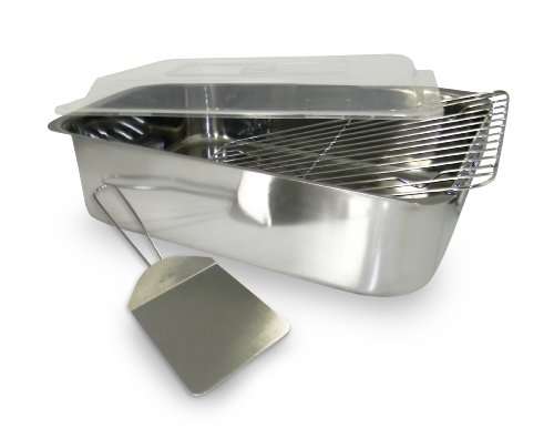 ExcelSteel 531 4 Piece Stainless Roaster with