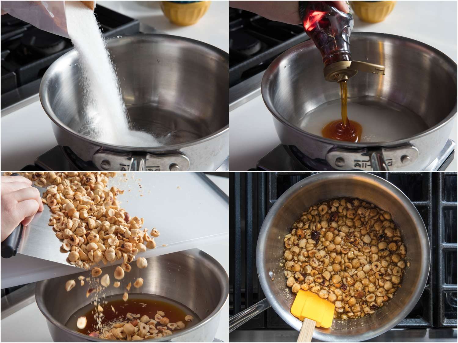 making hazelnut brittle