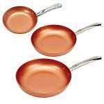 Copper Chef Round Pan 3 Pack 8/10/12"