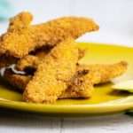 Almond Crusted Chicken Tenders - Slender Kitchen