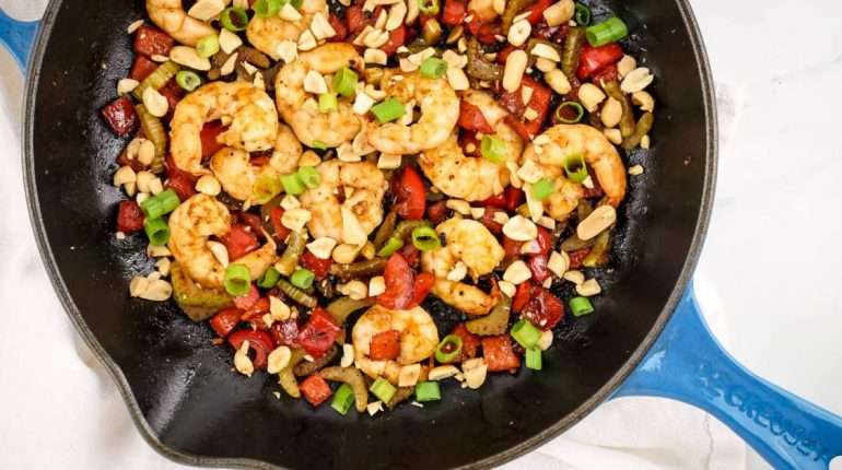 Kung Pao Shrimp - Slender Kitchen