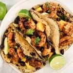 Shrimp Tacos with Mango Salsa