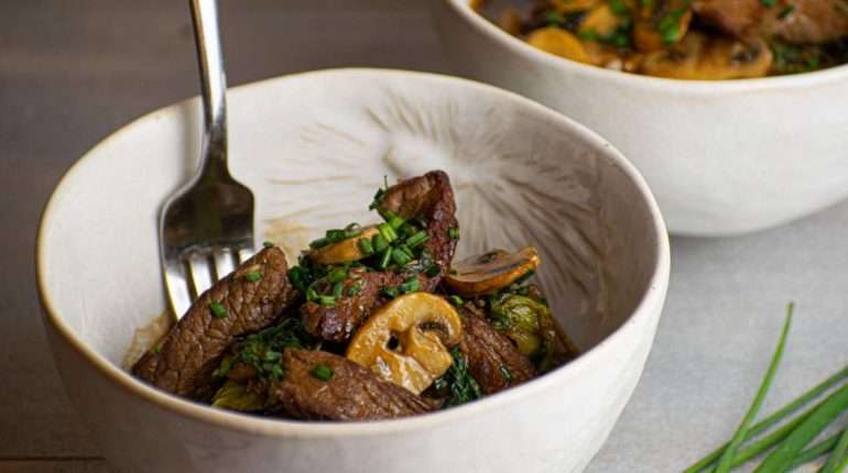 Beef and Bok Choy Stir Fry
