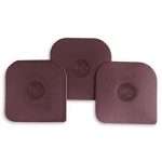 Pampered Chef Nylon Pan Scrapers Set of 3 in Brown