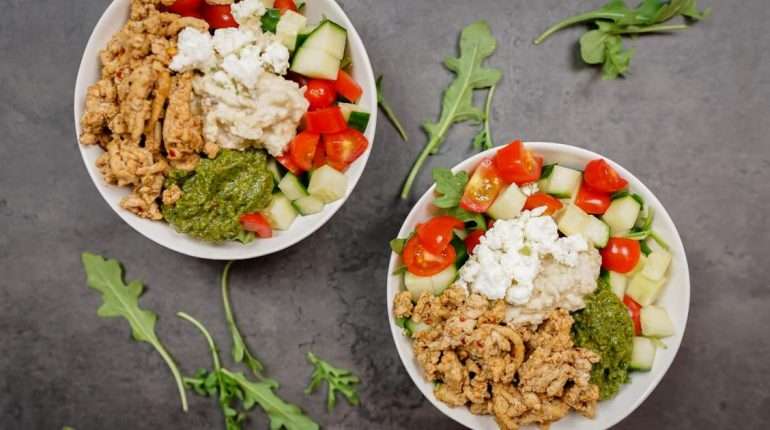 Chicken Kofta Bowls - Slender Kitchen