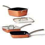 Copper Chef Stack-able Black Diamond 5-piece