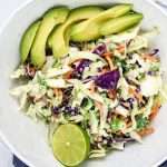 Creamy Mexican Coleslaw - Slender Kitchen