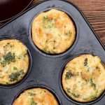 Broccoli Cheddar Egg Muffins - Slender Kitchen