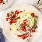 Classic Wedge Salad with Creamy Yogurt Blue Cheese