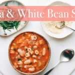 Pasta, White Bean & Vegetable Soup [Vegan,