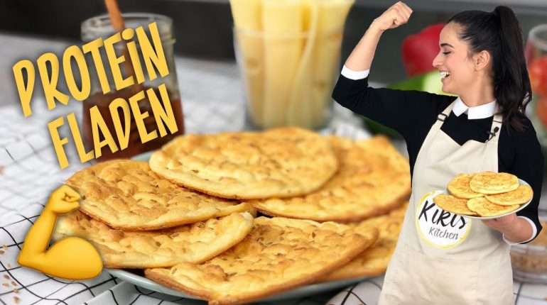 Protein-Fladen / Low Carb Eiweißbrot / oder auch: