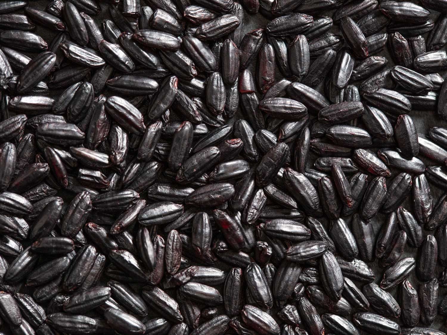 chinese black sticky rice, aka forbidden rice