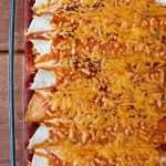 Easy Chicken and Bean Enchiladas