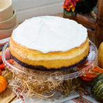 Black Bottom Pumpkin Cheesecake