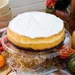 Black Bottom Pumpkin Cheesecake