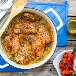 Chicken with Apricots and Olives