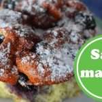 Sattmacher Heidelbeer-Muffins nur 3 Zutaten |