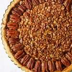 Decorated Gluten Free Pecan Pie